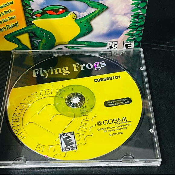 Flying Frogs PC CD-ROM Game. Rated E for Everyone. - Picture 4 of 6